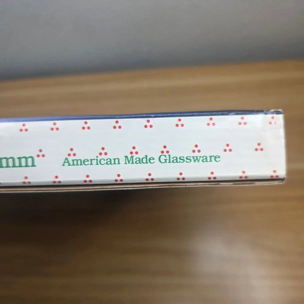 Christmas Anchor Hocking Seasons Greetings Wreath Serving Platter in Box 100/666